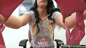 Is Riley Knight Ready For Her First Facial In Porn?