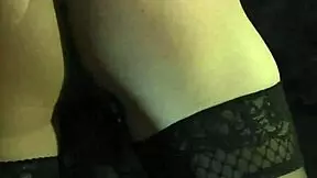 master ties up innocent teen and slaps her in bdsm fantasy.