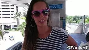 hey, doesn’t this wicked cutie look so satisfied after getting messy facials?