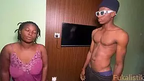 Horny stepbrother fucks stepsister after parents leave