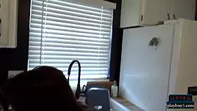 Insane big boobs girlfriends having fun at home