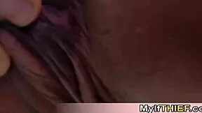 slutty milf and stepdaughter caught shoplifting, time to pay