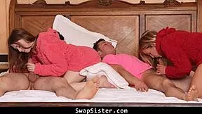 Wife Enjoys Husband Fucking Her From The Side