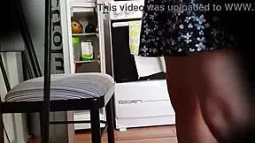 hey that upskirt friend of my stepsister is visiting and looking cute in her miniskirt