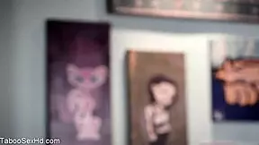 Hot Long Leg Brunette Screws Her Boss Hard.