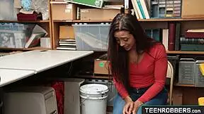 i fucked that cute shy teen shoplifter lilly hall so hard in doggystyle at the store