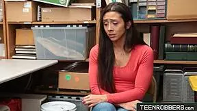 i fucked that cute shy teen shoplifter lilly hall so hard in doggystyle at the store