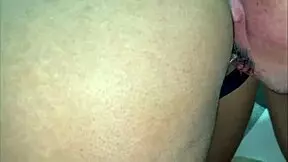 The husband shares his cute wife with his friend for some fun.