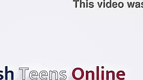 British Student Gives Footjob J O I