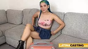 Cute 18yo Latina Gamer Gets Rough Anal! 😱