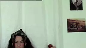 Hot Brazilian Babe Practices Kama Sutra Positions With Friend During Card Game