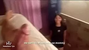 Perverted daddy sneaks hard cock into my bed, shocking!