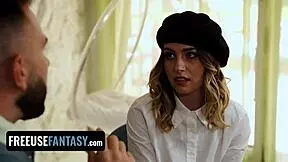 Penelope and Chanel in aftermath scene