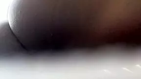 Novinha sucks cock and gets cum on ass