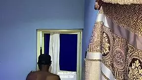 Stepbro begs submissive teen to ride his big black cock raw until creampie