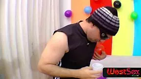 Wow, That Naughty Girl Took Anal And Cum At Her Son's Party!