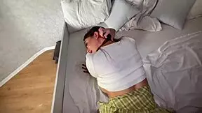 She promises not to tell her stepbrother about their secret college encounter.