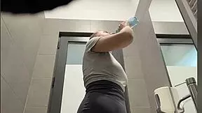 First time in public toilet