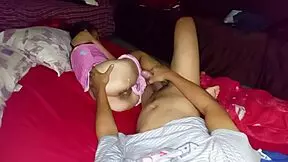 Hey, doesn't my wife love getting fucked sideways in this homemade clip?