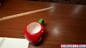 Teacher Catches Me And My Step Sister In The Act?