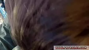 Latina teen deepthroats officer Danny for first time on border