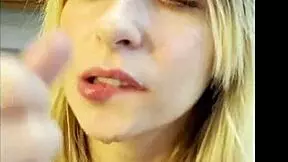 Intense pov blowjob for lucky stepfather