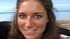 Submissive Girlfriend Rims Boyfriend's Ass And Gets Spanked With Monster Cock