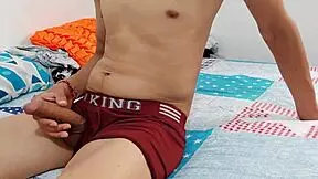 Can You Believe This Skinny Guy Pulls Out His Cock And Starts Stroking It In Front Of Everyone?