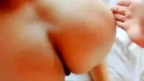 Petite Latina Brunette Bent Over for Loud Doggy Action