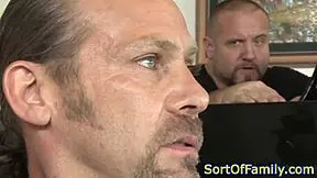 Ginger Taboo Teen Bent Over For Anal Pounding