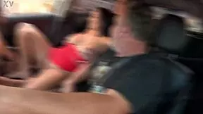 Car Packed Full for Street Orgy with Maya Hyuga, Candy Debby, Bia Andrade