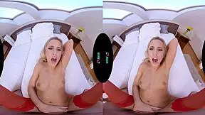 Petite Blonde Lola Myluv Fucked In POV VR