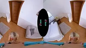 Petite Blonde Lola Myluv Fucked In POV VR