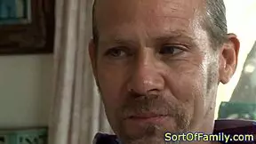 Ginger Taboo Teen Bent Over For Anal Pounding