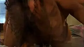 Hey, ebony cheerleader bends over for daddy's doggystyle and cum in mouth 😏