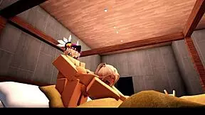 i saw this blonde roblox cheerleader come back with her headless jock boyfriend, it was weird