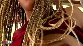 Alana young blonde rasta girl first porn casting