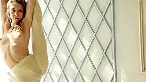 Hey, wanna watch a sexy ballerina strip naked on the couch?