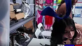 Teens fucked for shoplifting! 😈