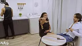 unfaithful wife feels guilty fucking coworker secretly