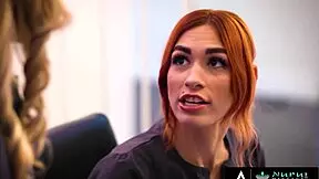 Nuru Massage Power! Sexy Scarlett Sage Fucks Rival Hard