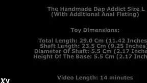 Rebel rhyder tests a handmade toy with additional features.