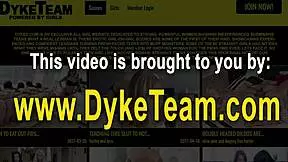 Petite latina teen licks her girlfriend's pussy. High definition scissoring action