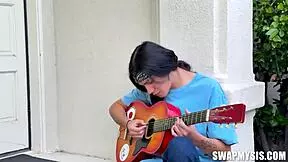 Aubry and sona swap in raunchy orgy?