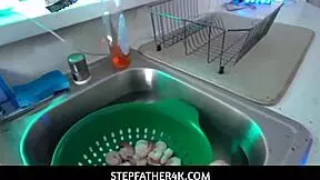 Is This Tiny Blonde Stepdaughter Kyler Quinn Sucking Daddy's Cock in POV?