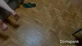 hey, brazilian college girl holds her big ass open for anal fucking