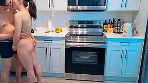 the nympho blonde teen evaluates ruan's big cock in outdoor casting. she gave it a good grade, wondering if she liked it in the shack