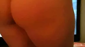 Stepsister says, 'Feel my ass grinding during this lap dance before anal.'