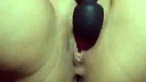 Neighbor fucks my big ass while I masturbate with vibrator.