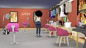 Black teen 18+ gets assfucked by big black cocks in outdoor public group anal scene